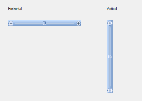 TrackBarEx control orientation