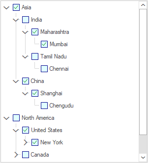 Draw custom checkbox