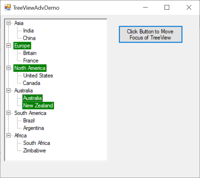 Selected nodes highlighted TreeViewAdv loses focus