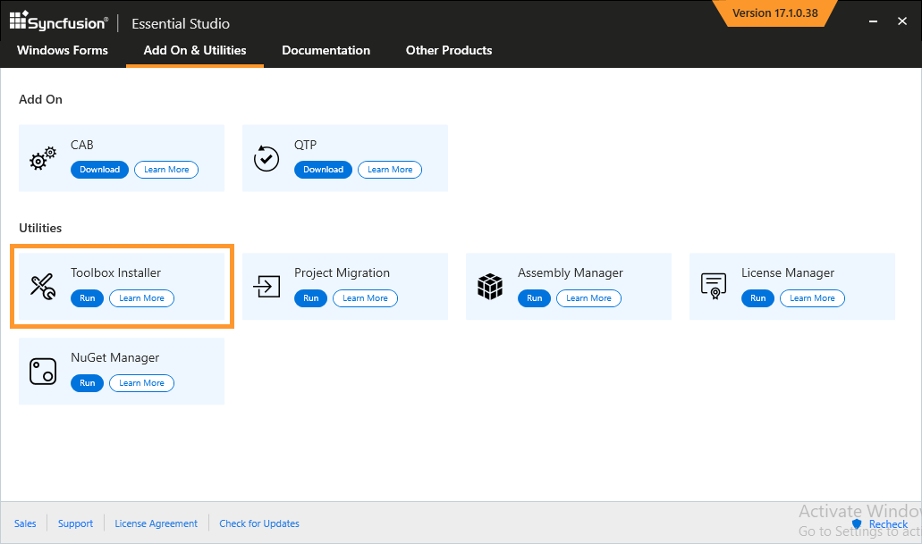 Add On and Utilities