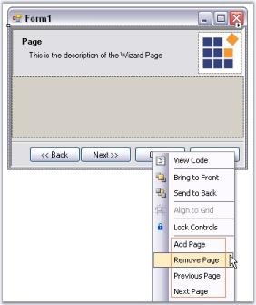 Using context menu