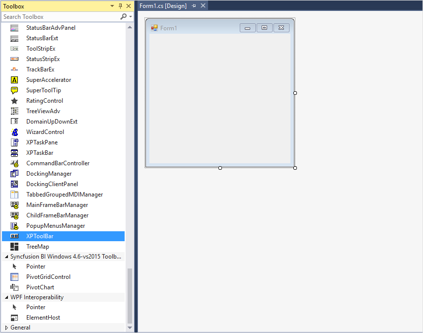 Adding the Toolbar