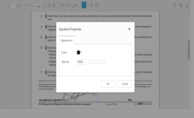 Angular PDF viewer Resize Signature