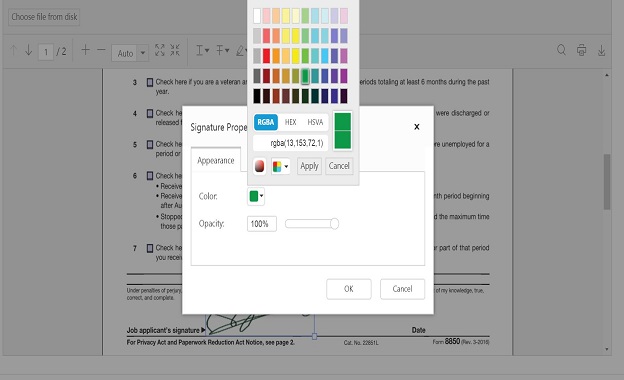 AngularJS PDF Viewer desired color