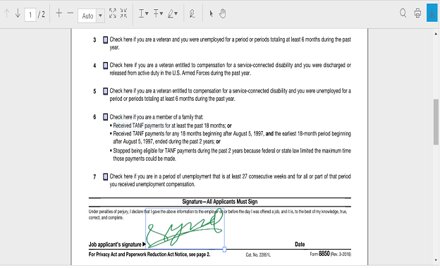 AngularJS PDF Viewer Saving the Signature