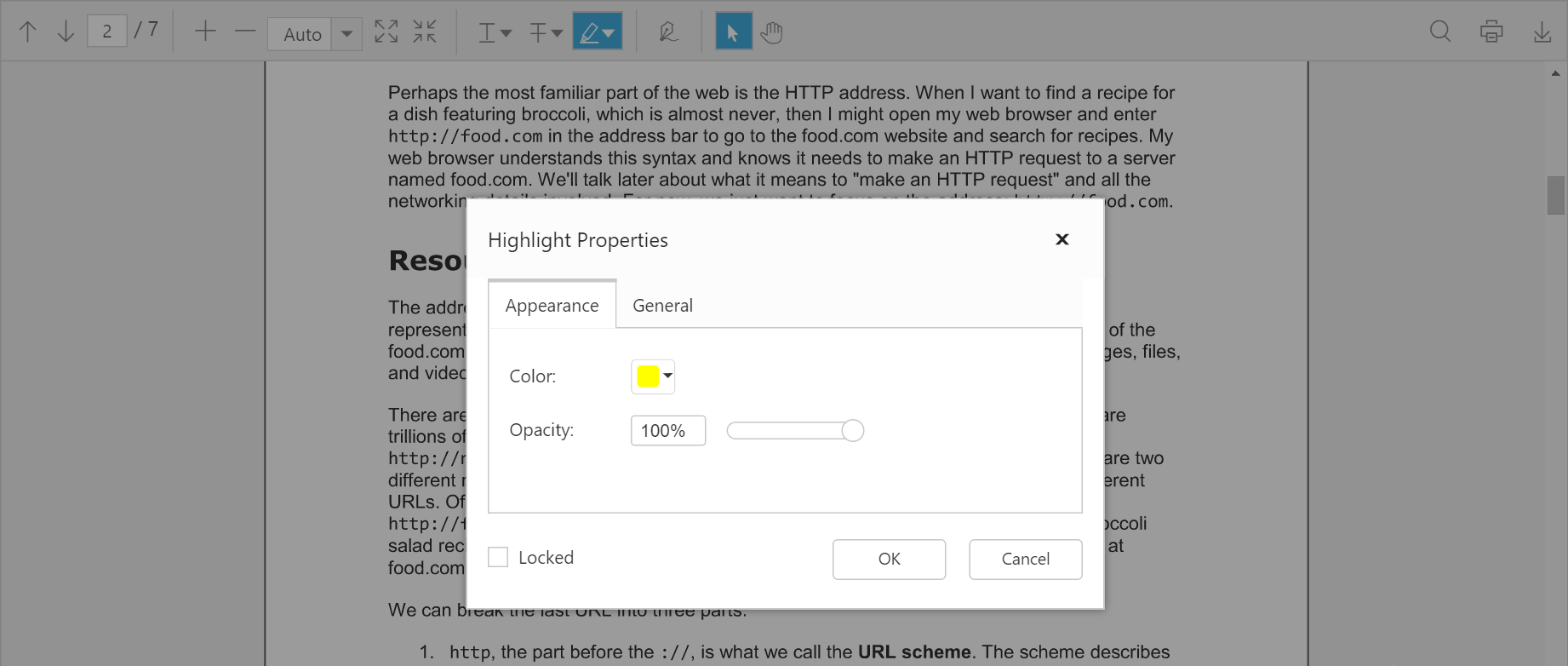 AngularJS PDF Viewer Editing the text markup annotation