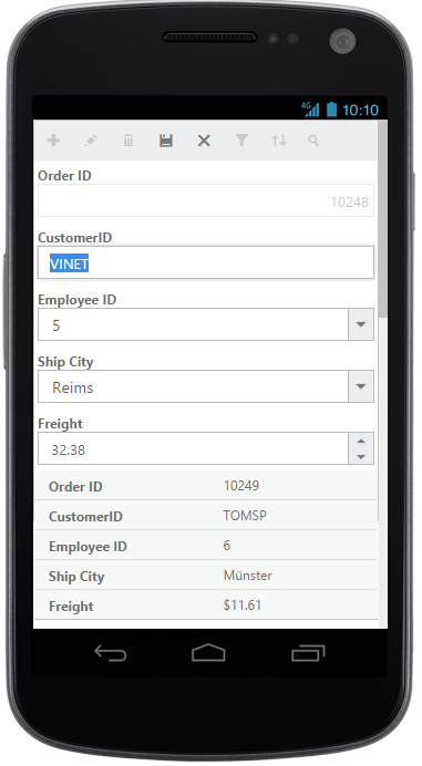 ASPNETCore Grid Responsive row with Filtering Sorting and Searching