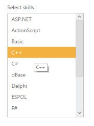ASP.NET Core ListBox Tooltip Support