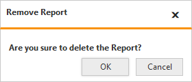 Remove report dialog in ASP NET Core pivot client control