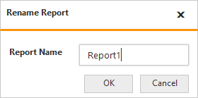 Rename report dialog in ASP NET Core pivot client control