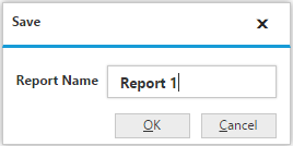 Save report dialog in ASP NET Core pivot client control