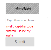 Hey i cant Login there is a Text Missing or Invalid CAPTCHA A