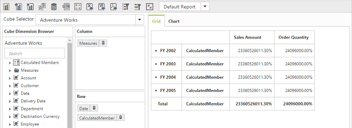 Calculated members in ASP NET pivot client control