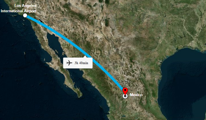 Azure Maps with Markers and Navigation Line