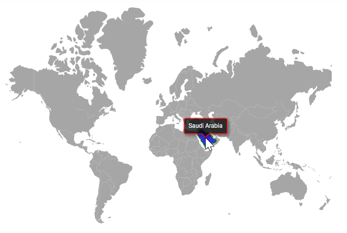 Maps with tooltip for polygon shape