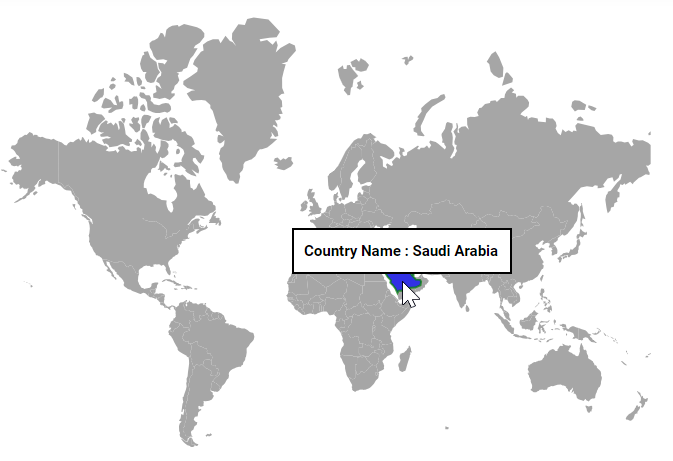 Maps with tooltip template for polygon shape