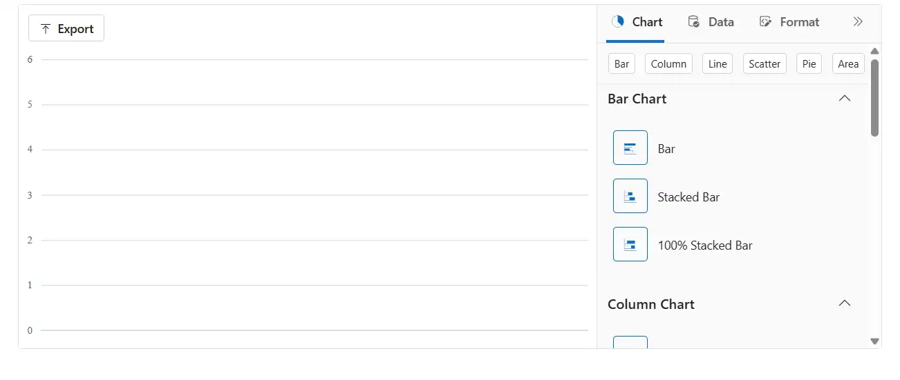 Chart Wizard Default