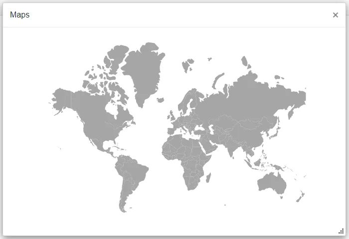 Blazor Maps inside Dialog component