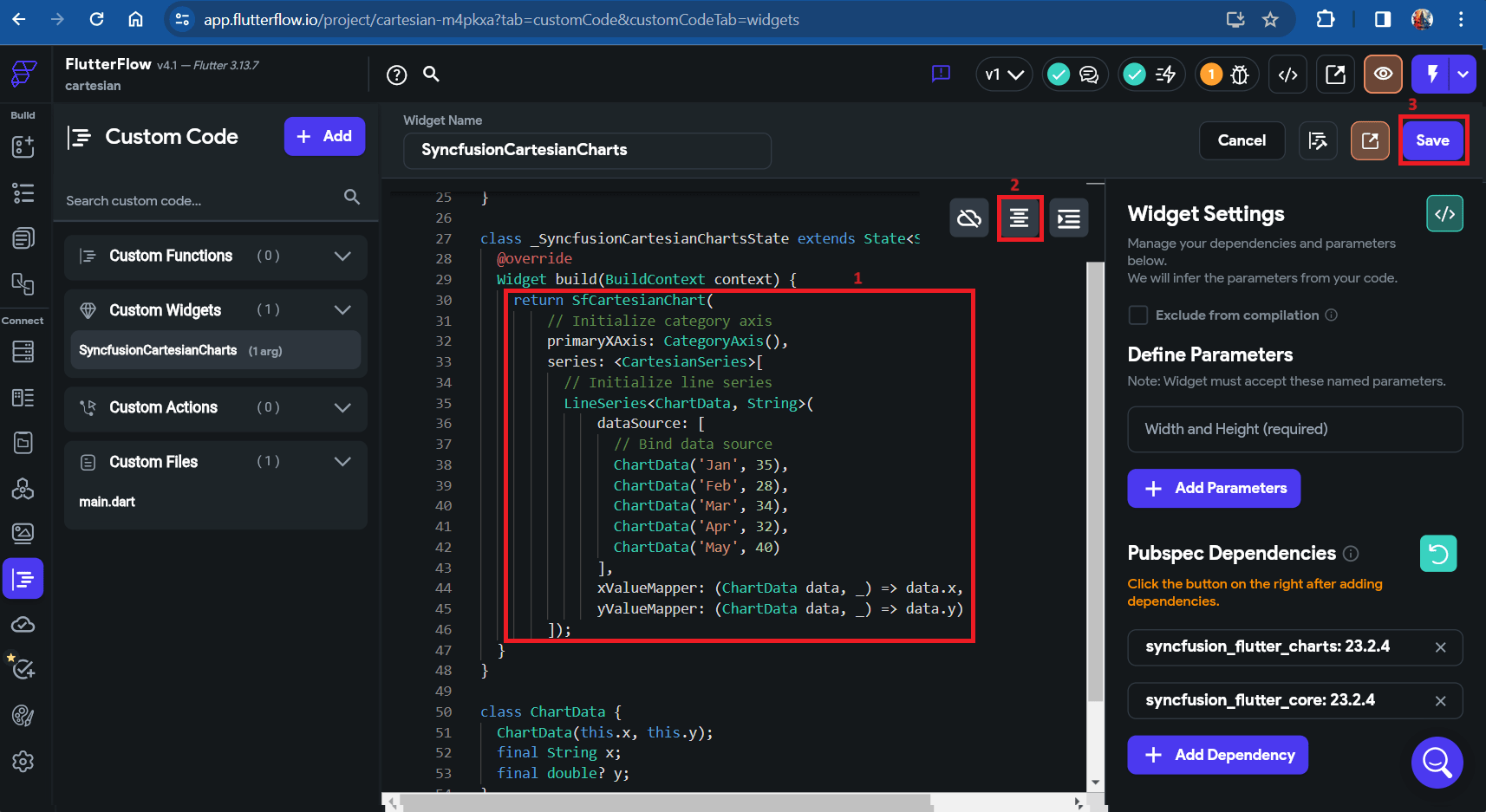 Code snippet