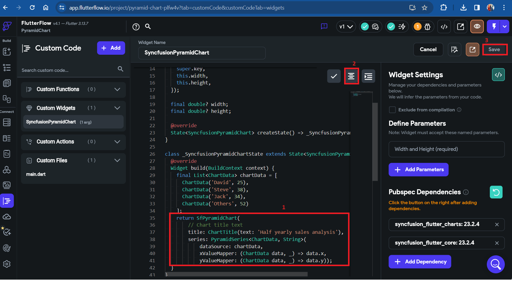 Code snippet