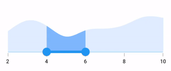 Drag mode between thumb