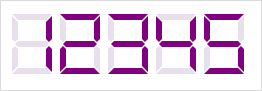 characterstroke-digitalgauge in .NET MAUI Digital Gauge