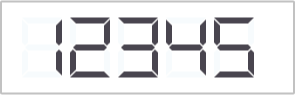 disabled-segment-stroke-digitalgauge in .NET MAUI Digital Gauge