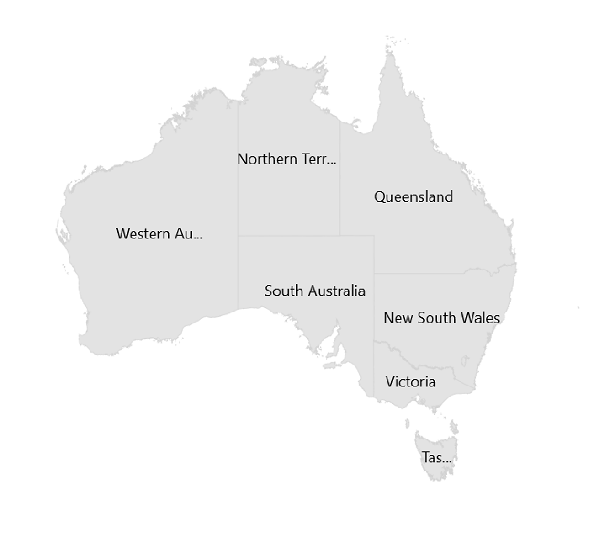 .NET MAUI Maps data labels overflow mode.