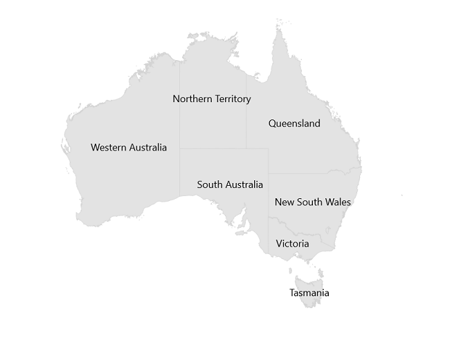 .NET MAUI Maps data labels support.