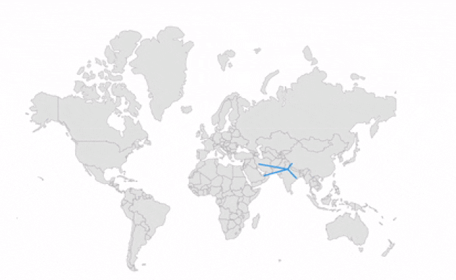 .NET MAUI Maps line animation support