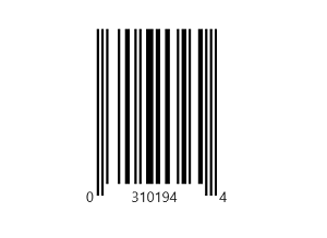 .NET MAUI Barcode Generator UPC-E Symbology