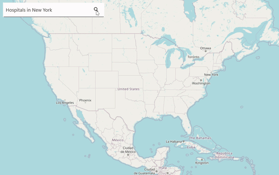 AI driven Smart Location Search .NET MAUI Maps