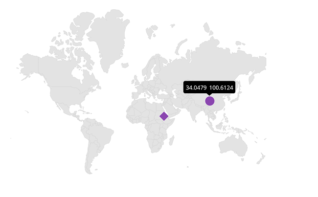 Maps marker tooltip
