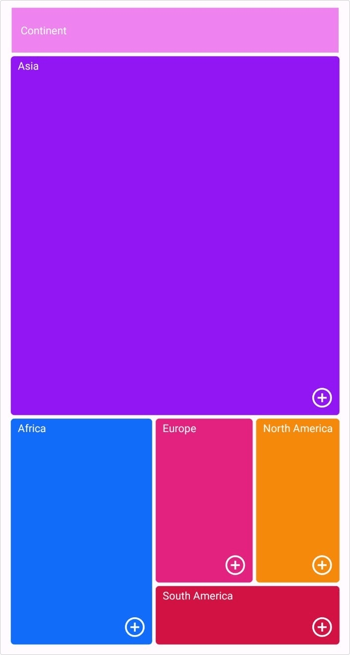 Drilldown header style in .NET MAUI TreeMap