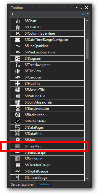 Image to drap and drop the SfTreeMap