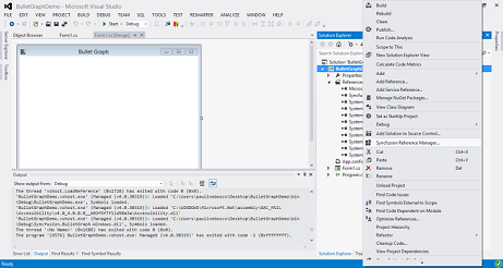 Windows Forms BulletGraph Getting-Started Image4