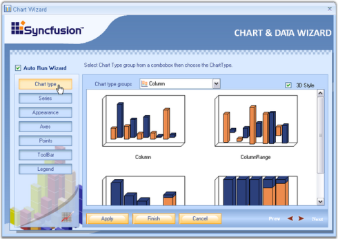Chart Wizard
