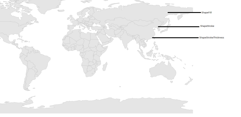 Shape Customization in Windows Forms Map