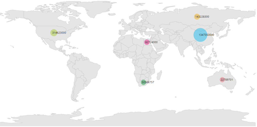 Range Color Mapping in Windows Forms Map