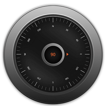 WinUI Radial Gauge Axis Background