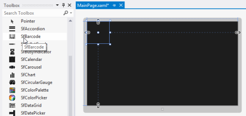 WPF Barcode Control