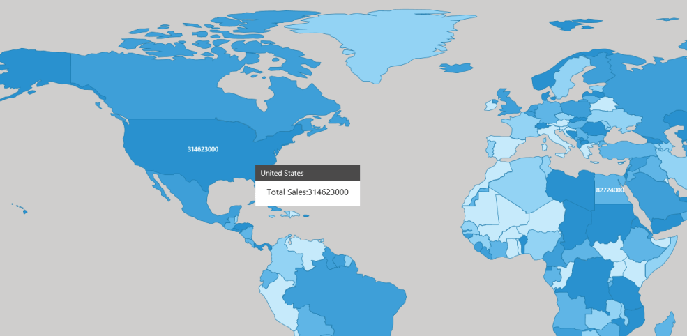 Maps control Popup