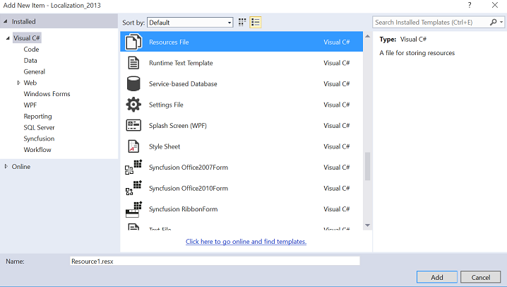 Define the resource file name