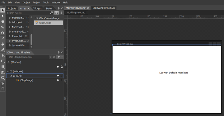 WPF OLAP Gauge Getting-Started Image3
