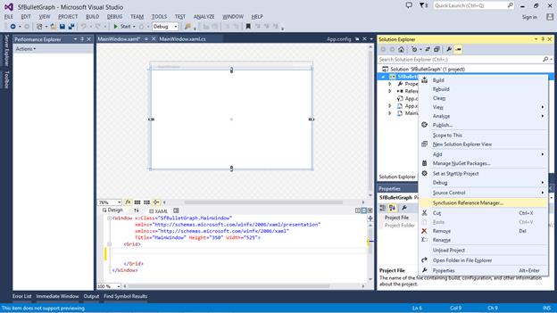 selecting Syncfusion Reference Manager