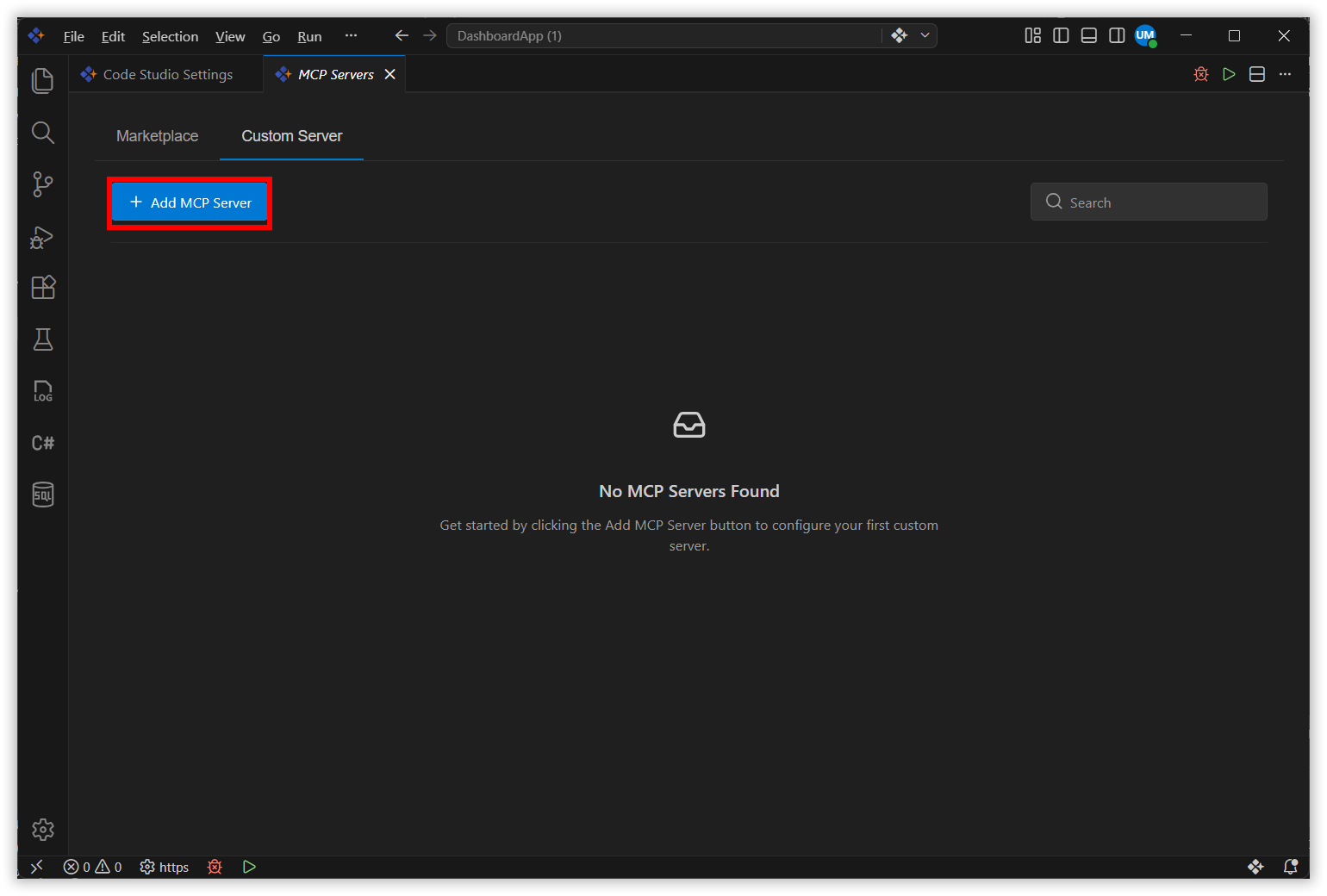 custom server