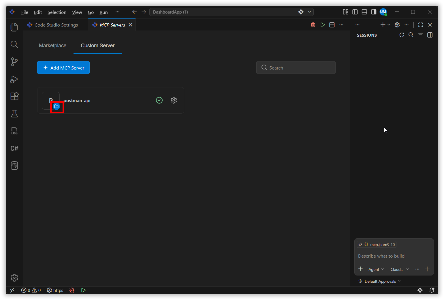 custom server