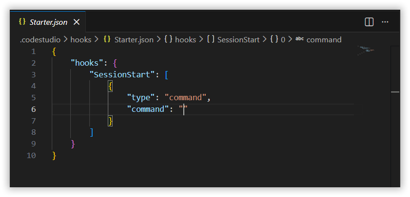 Generated hook files created after naming a new hook