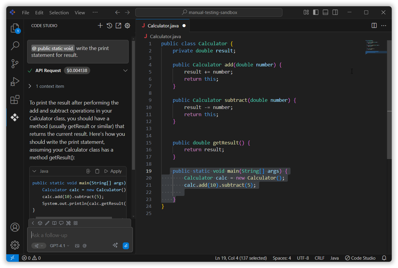 Using the Clipboard Context in Syncfusion Code Studio