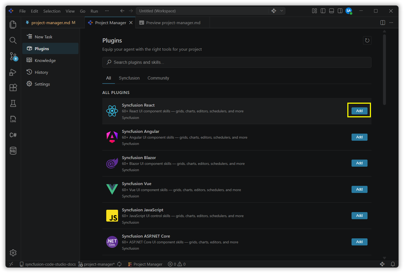 Installed Plugins
